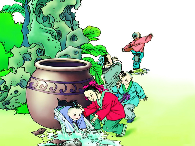 司馬光砸缸的故事 中華傳統(tǒng)經(jīng)典歷史故事-2